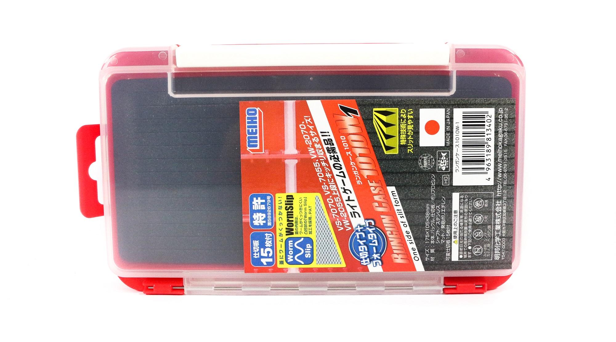 

Meiho Run Gun Case 1010W-1 ( 175 x 105 x 38 mm ) Red (3402)