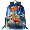Blaze And The Monster Machines Children's Backpack Schoolbag Boys Girls Backpack Students Large Capacity Travel Bookbag Mochila
