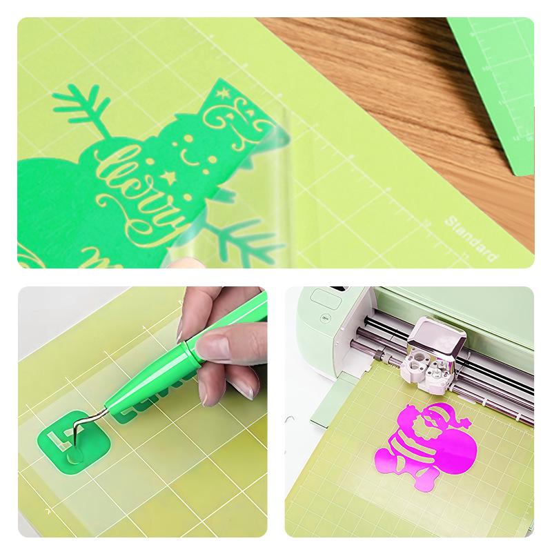 Engraving Machine Scratch-Resistant PVC Anti-Slip Cutting Mat Board for Cricut