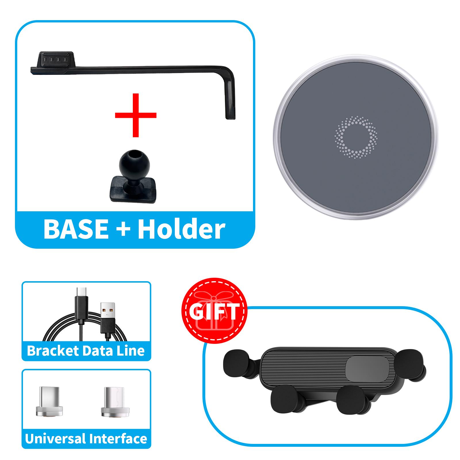 

Car Mobile Phone Holder for Mercedes-Benz GLE 2020-2025 W167 Charging Bracket Navigation Stand Auto Accessories