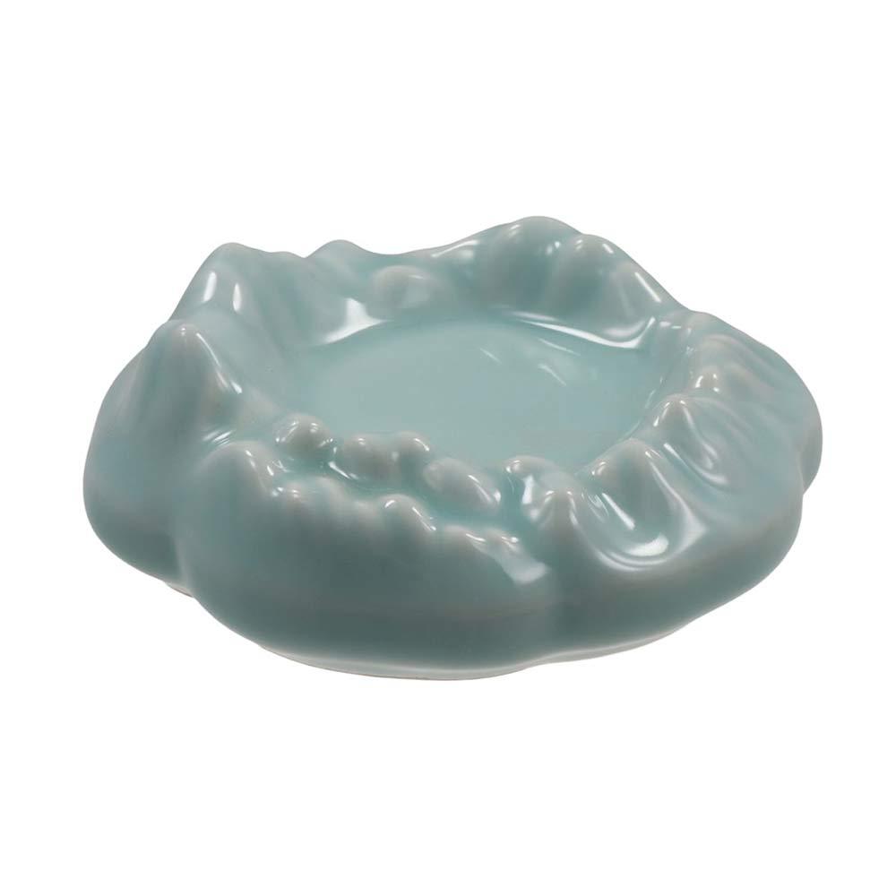 Ceramic Mountain Shaped Inkstone Ink Brush Painting Tool Creative Pen Rest Holder Painting