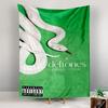 Tapestry Deftones Prywatna Muzyka Biały Wąż Zielony Plakat Albumowy Sztuka Ścienna do Sypialni
