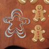 Conjunto de 3 Peças Cortador de Biscoito de Natal Molde Árvore de Natal de Gengibre Ferramenta de Decoração de Bolo de Natal Presente de Natal DIY Molde para Assar Biscoito