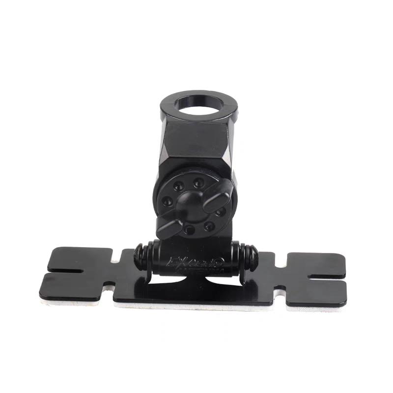HRK Adjustable Adhesive Car Antenna Installation Bracket 180 ° Antenna Clip Bracket for Mobile Radio Communication Antenna