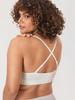 Maternity Nursing Front Maternity Night Iceland L [MOMANDA] Bra, Bra, Opening, Non-wired, Ribbed, Plain, Soft, Bra, Bra, White,