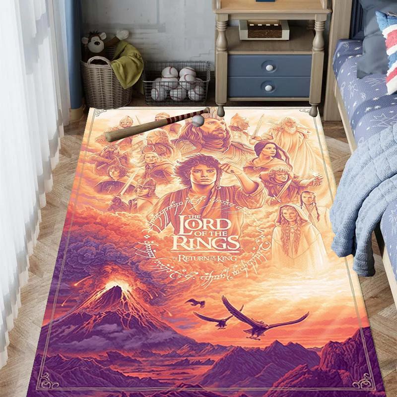 Middle-earth's Epic Saga carpet Living room and bedroom mats Suitable for all seasons Bathroom mat Art Protective pad