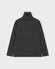 WORK ON BODY OFF Rested Semi-Overfit Turtleneck Knit [Charcoal]