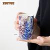 230ml Bule de Chá Dragão Azul Prateado Dourado Dividir Chá Cha Hai Dispensador Copo da Justiça Caneca Justa Coleção de Acessórios para Cerimônia do Chá