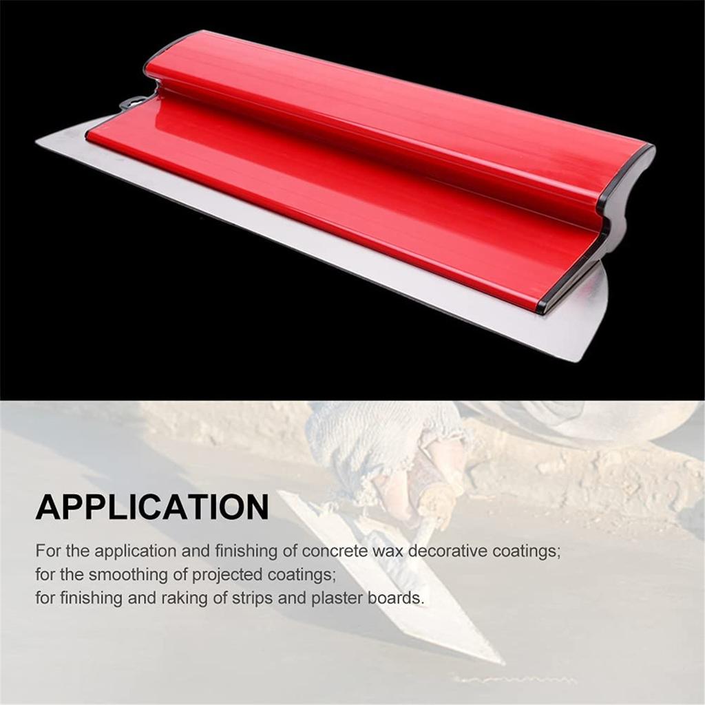 Dry wall skimming plastering painting leveling trowel flexible precision machining trowel tool 60cm