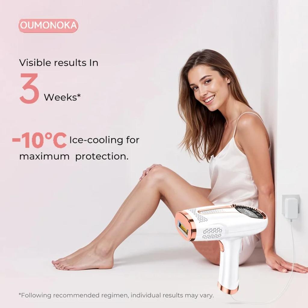 JOYBLISS Permanent Laser Hair Removal Bikini Women's IPL Depilators Shaver Facial Hair Cutting Machine Men's Razo To Remove Hair Trimmer