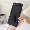 Luxe PU Leer Skin Polsband Telefoonhoesje voor Samsung Galaxy Z Flip 7 6 5 4 5G Flip5 Flip6 Flip7 FE Beschermende Achterkant