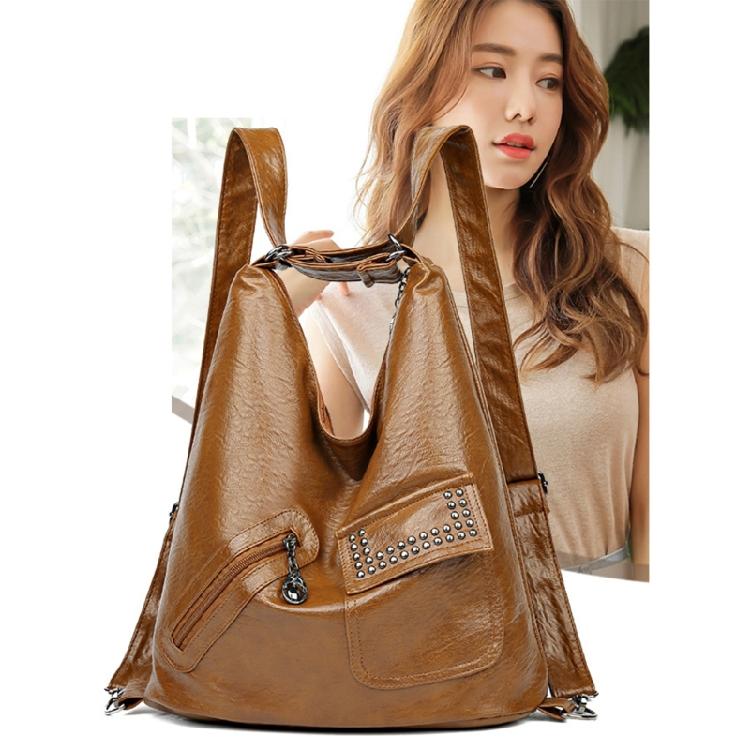 Shoulder Bag Bookbags for Girl Women Versatile Travel Pack Vintage Rucksack