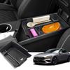 Car Central Console Armrest Storage Box Holder Interior Organizer Glove Tray For Genesis