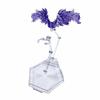 Transparent Doll Stand with Waist Clamp Clear Model Display Holder