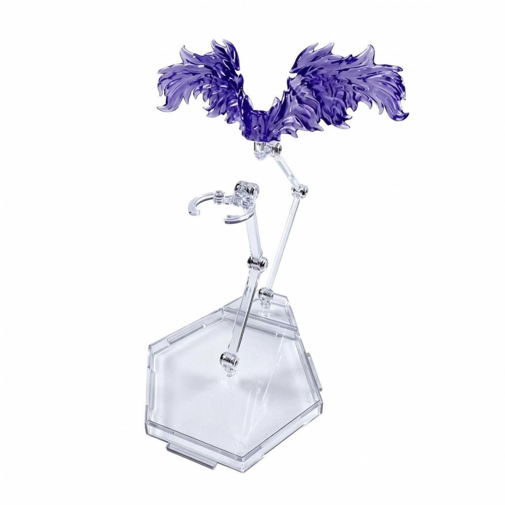 Transparent Doll Stand with Waist Clamp Clear Model Display Holder
