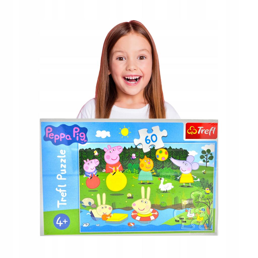 PUZZLE 60 WAKACYJNA ZABAWA PEPPA PIG 17326