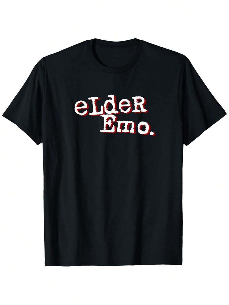 

Elder Emo Music Fan Tribute Printed T-Shirt,Unisex s Printed T-Shirt S
