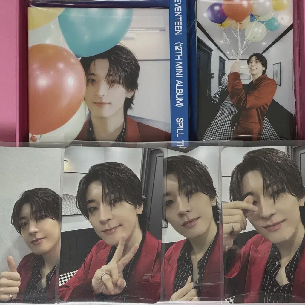

Seventeen Mini Vol. 12 игрушек Wonwoo Carat Van Alpo включены