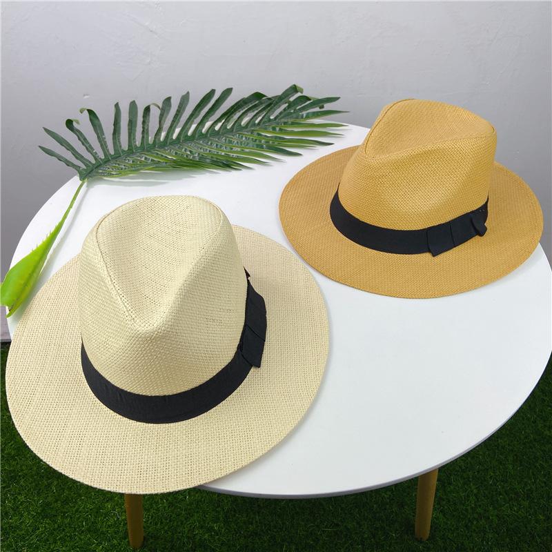 Men's and women's outdoor straw hats, big-brimmed cool hats, too shades, summer sun hats, big-brimmed top hats, breathable hats