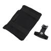 Road Bike Saddle Bag Polyester Multi Compartments Touch Fastener Compact Bike Tool Storage Tail Bag for Repair