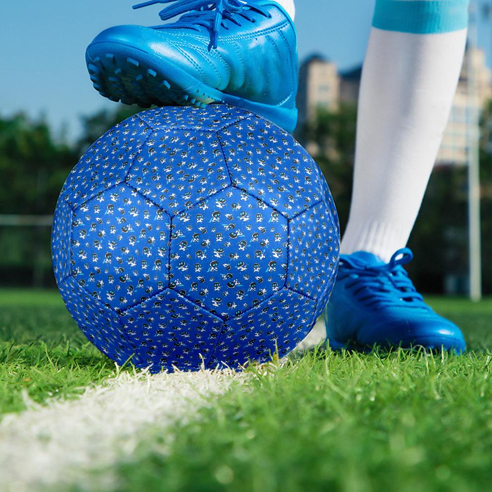 Space Adventure Astro Bot Size 5 Soccer Balls, High-Quality, Anti-Slip, Protective Football, a Unique Gift Suitable for Birthdays, Christmas