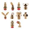 1/2 /3/4 Brass Spray Nozzle Refraction Spray Nozzle Brass Garden Sprayer1/2 Inch Garden Irrigation Pesticide Spraying Sprinkler