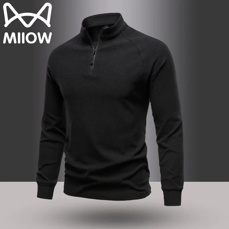MiiOW Men's Casual Pullover Sweatshirt