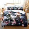 New 3D Print Anime Game FINAL FANTASY XIII-2 Bedding Set Boys Girls Twin Queen King Size Duvet Cover Pillowcase Bed Boys Adult
