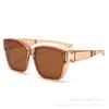 Folding glasses sunglasses men's trendy clips polarized light UV protection men's drivers driving sunglasses women