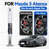 Pojazd Celowy Do Mazda 3 Atenza 2002-2025 Pisak do Naprawy Lakieru Samochodowego Touch Up Usuwanie Rys Akcesoria Czarny Biały Niebieski Czerwony Srebrny
