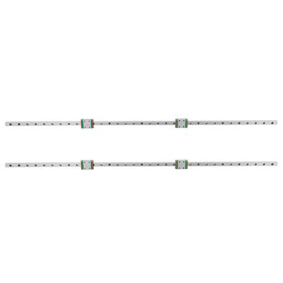 Linearschienen CNC-Teile legierter Stahl Linearantriebe mit 4 Schlitten Zubehör
