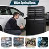 Large Detachable Toolbox with Double Door & Wheels Mechanic Tool Storage Box Parts Storage Cabinets for Factory Warehouse Use