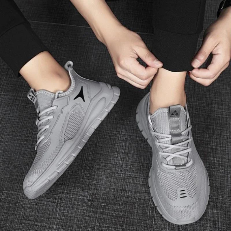 Mens Shoes Fashion Men's Casual Sneakers New Designer Outdoor Running Shoes Breathable Non-slip Men Sports Shoes tenis hombres