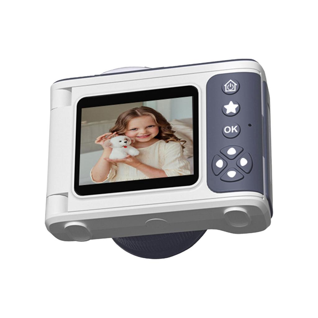 Kamera cyfrowa 1080P dla dzieci Kamera cyfrowa 48MP 2,4-calowy odchylany ekran 8x zoom teleskopowy