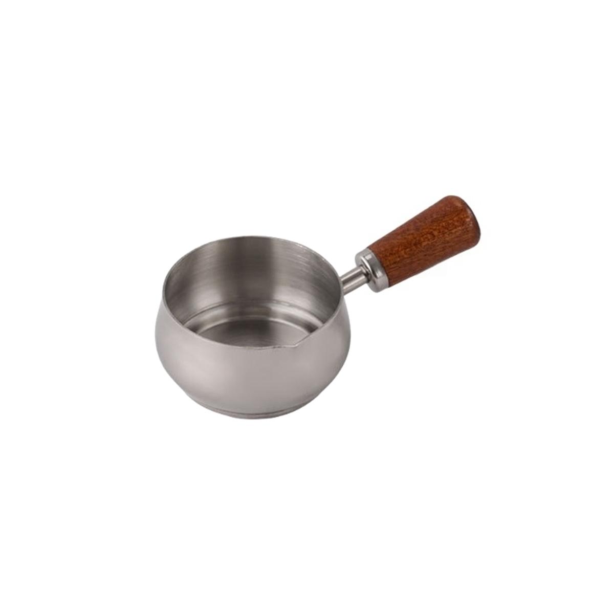 

Milk Pot Compact Design For Small Kitchens Even Heat Distribution For Dressings Silver 60ML