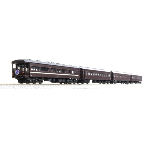 KATO N Gauge JR West Mayte 49 + Old Passenger Car 4-Car Set 10-1893 Railway Model Passenger Car