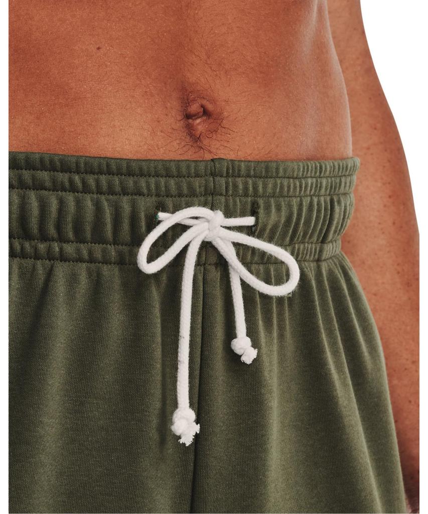 UA RIVAL TERRY SHORT 1361631 Marine OD Green Onyx White 3XL [Under Armour] (390)