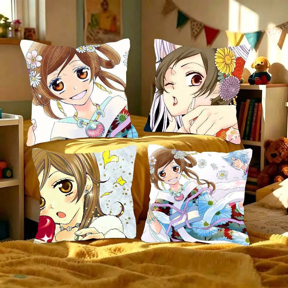 Nanami Anime Kamisama Love Pillow Case Fashion Square Pillowcase Bedroom Sofa Room Ins Decoration Leisure