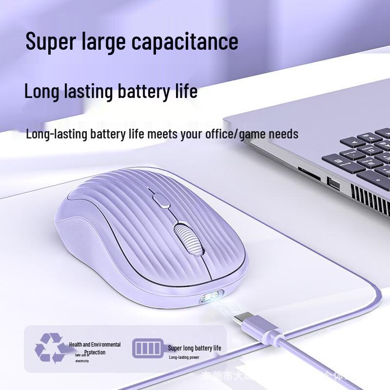 OLOEY Dual Mode Wireless Vertical RGB Mouse