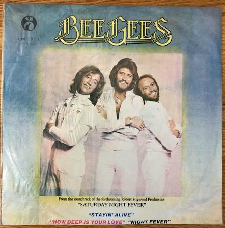 

LP Record VARIOUS Bee Gees Stayin Alive How Deep LM2858 Not On Label Rock Used