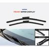 For Renault Kangoo 2 2008-2020 2014 2015 2016 2017 2018 2019 Wiper Front Wiper Blades Windshield Windscreen Window Brush 24"+22"