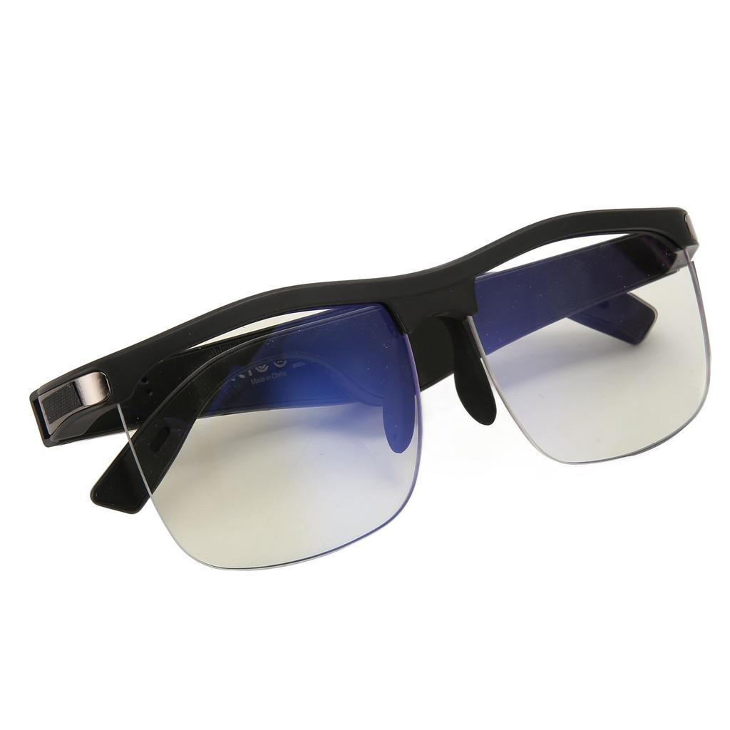 Musikbrille Bluetooth 5.3 Sprachsteuerung Open-Ear-Stil Blaulichtfilter Gesunde Gläser Smart