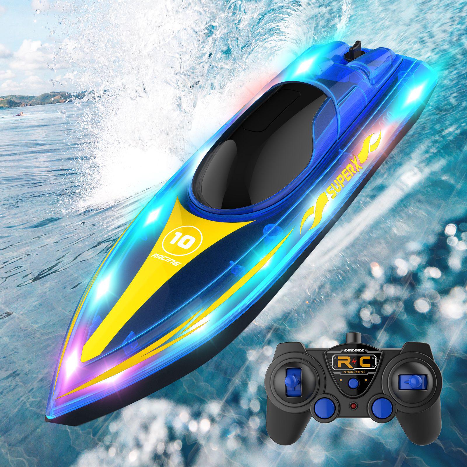Custom Smart Electric Speedboat Remote Control Toy for Kids - Outdoor Educational Boat Hot Selling