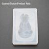 Silikonform für DIY Kristall-Epoxid: Drachen-, Phönix-, Guanyin-, Buddha- und Feuervogel-Anhänger.