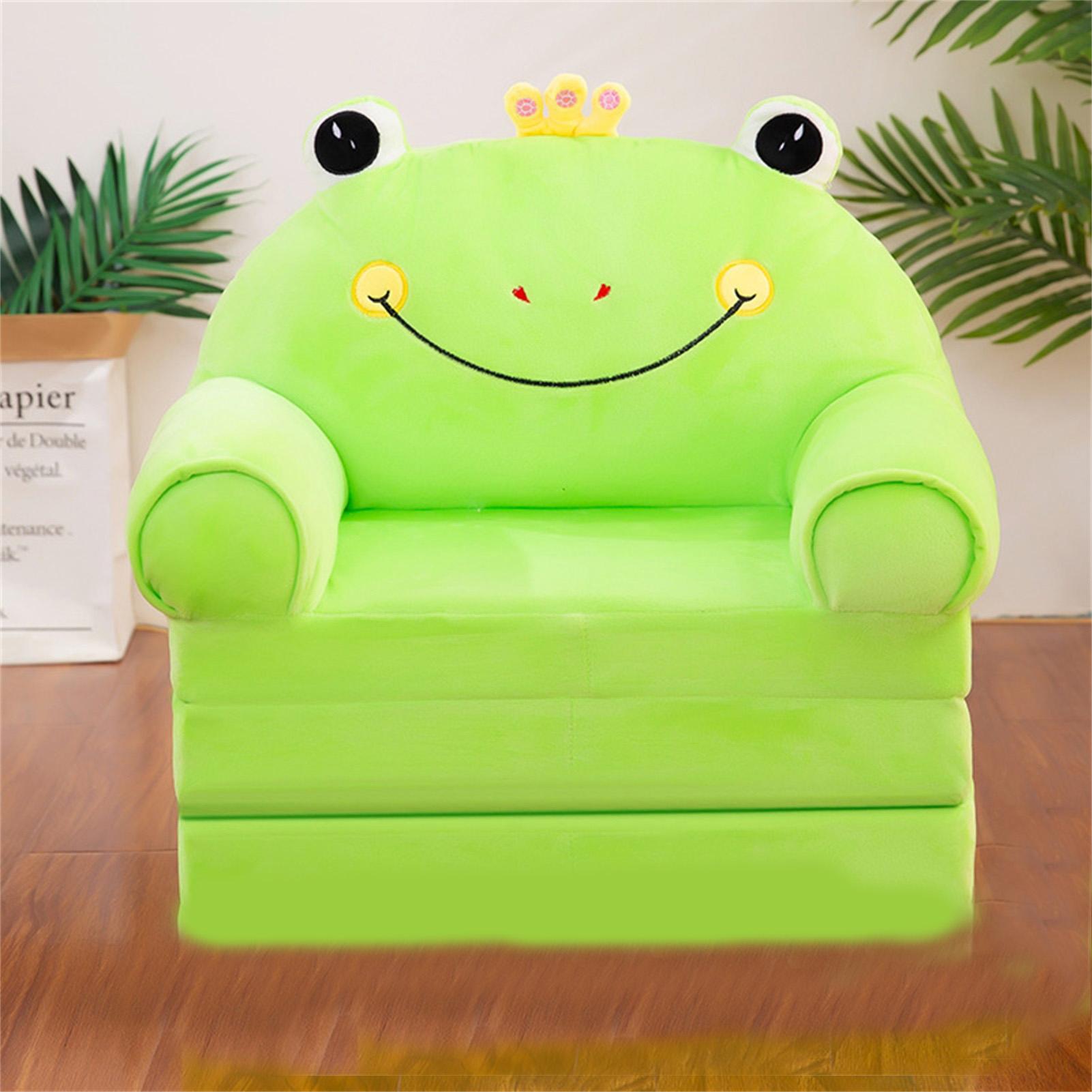 Foldable Kids Sofa Plush Soft Cute