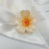 8cm Gradient Flower Hair Clip Women Korean Sweet Hair Claws Crab Clamp Barrettes Girl Hawaiian Headwear Accessories