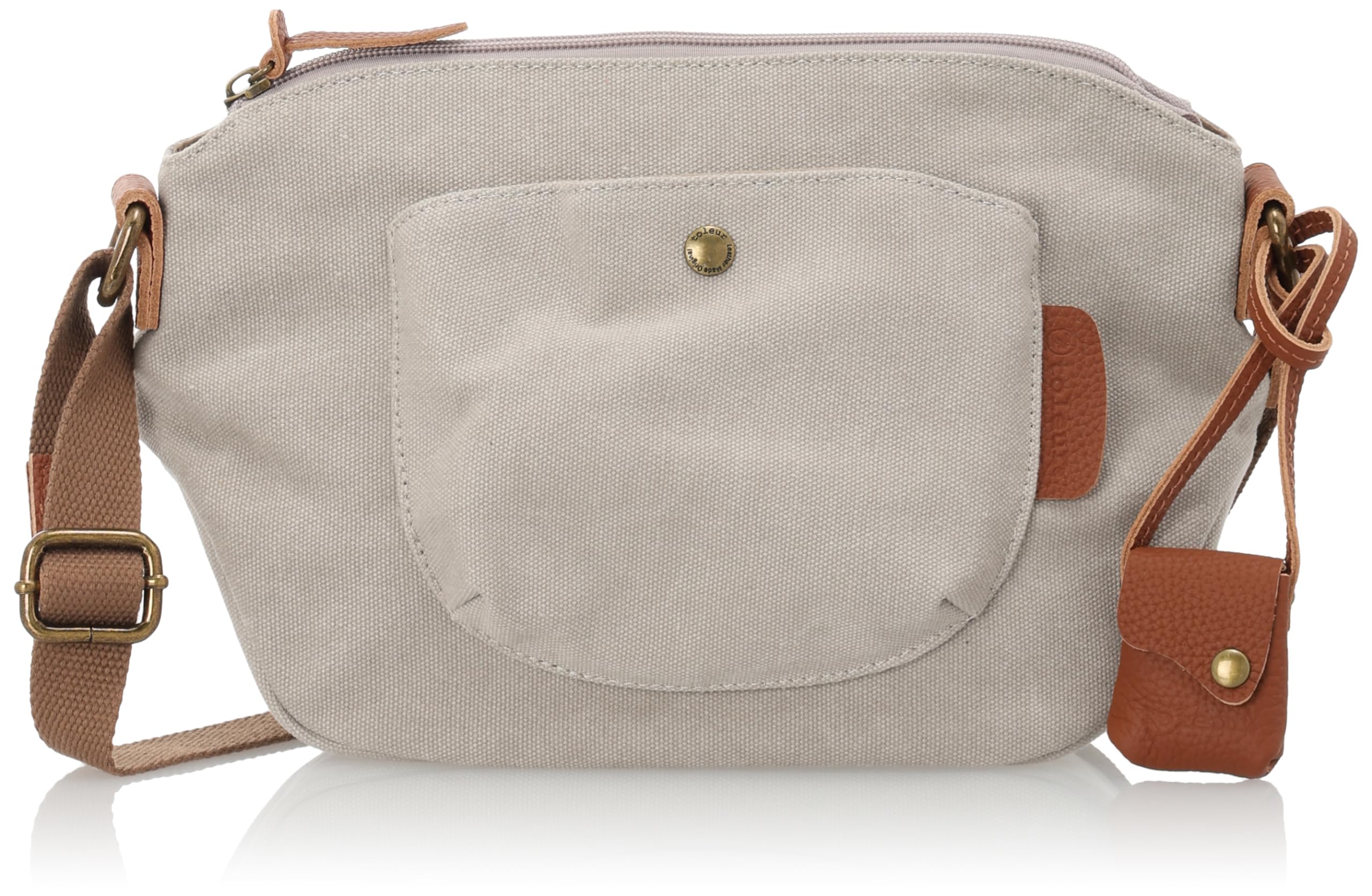 

Thora Washed Canvas Shoulder Green Bag, Women s, 11900-LGY, зелений