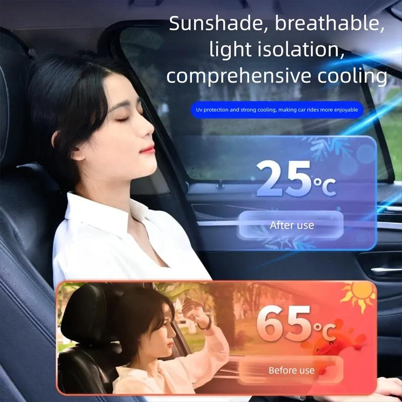 Auto Accessories For Kia K5 DL3 2021 2022 2023 2024 2025 2026 Car Window Mesh Sunshade UV Protection Sun Visor Privacy Curtain