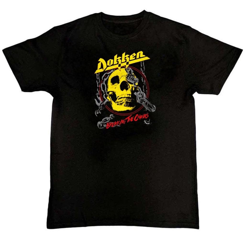 Dokken Breaking The Chains Graphic Print Mens T-Shirt