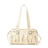 2026 New Street Style Y2K Motorcycle Bag Sweet Cool Shoulder Bag Large Capacity PU Leather Commuter Satchel Casual Handbag